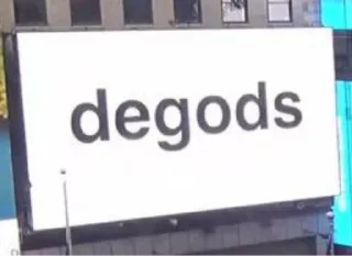 Sticker DEGOD MODE - 4