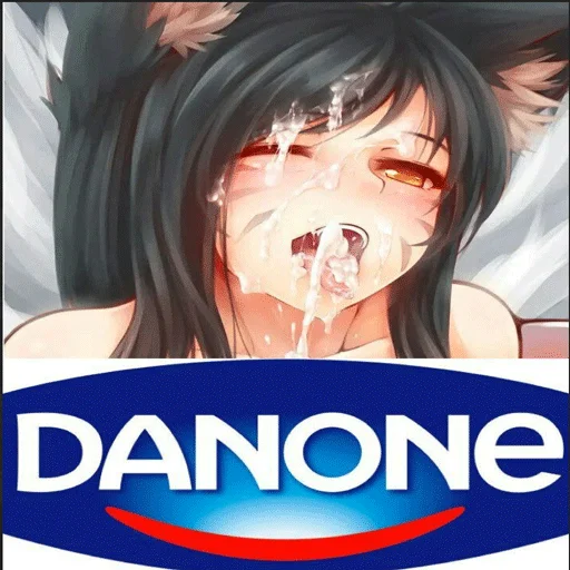 anime human face poster