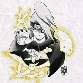 Стикер Deidara Pack - 3