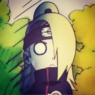 Стикер Deidara Pack - 2