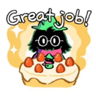 Sticker Deltarune - 3