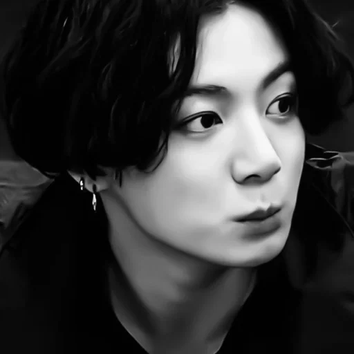 человеческое лицо черно-белый Человек