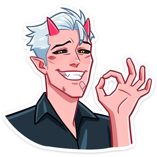 Sticker demon_vk - 1