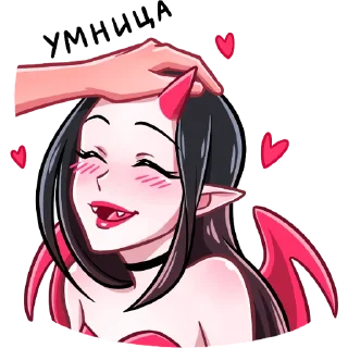 Sticker Дьяволица - 0