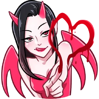 Sticker Дьяволица - 11