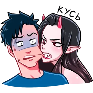 Sticker Дьяволица - 7