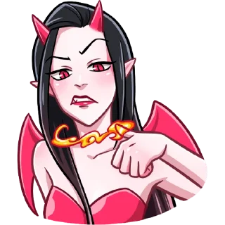 Sticker Дьяволица - 3