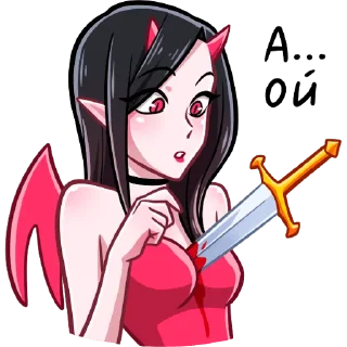 Sticker Дьяволица - 5