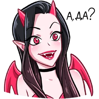 Sticker Дьяволица - 2