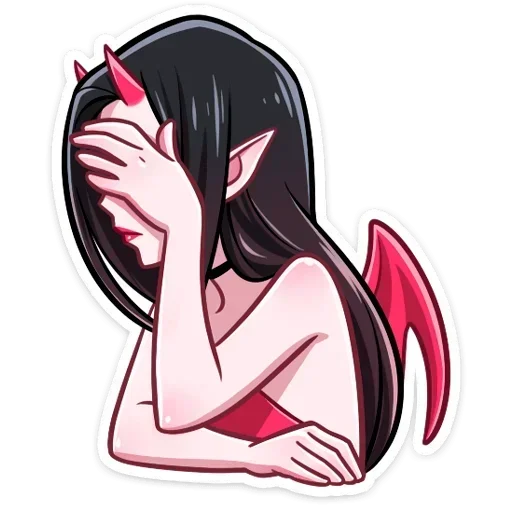 Sticker demoness_no_text - 1