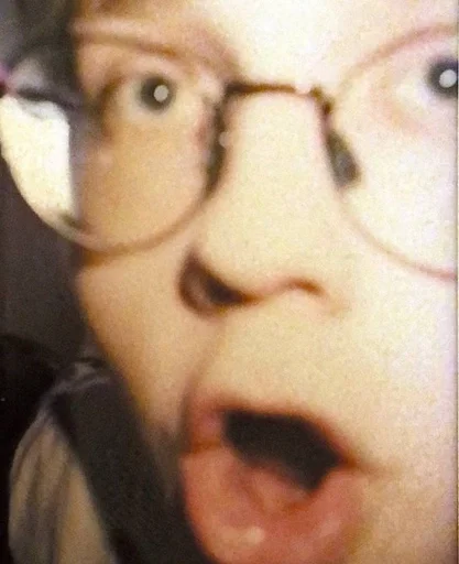 human face selfie glasses