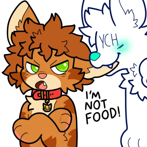 Sticker dennicat - 1