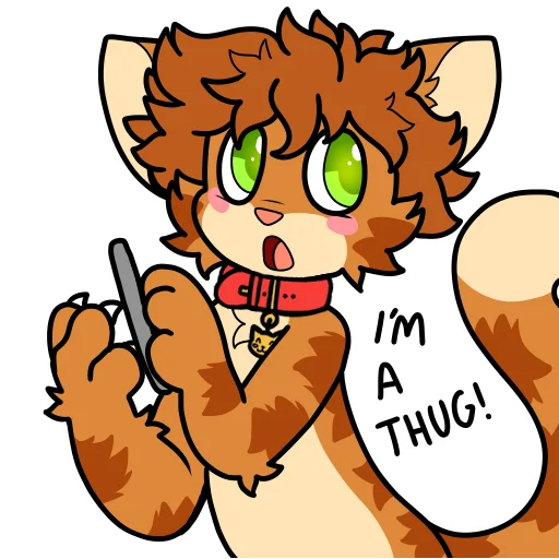 Sticker dennicat - 1