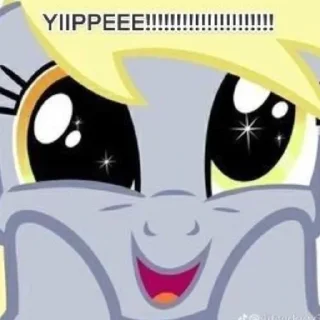 Sticker Дэрпи мяя-@mulecuy - 5