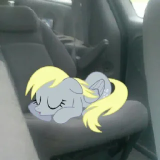 Sticker Дэрпи мяя-@mulecuy - 2