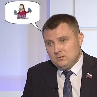 Sticker Депутат воронежский - 1