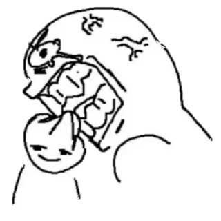 Sticker deranged - 9