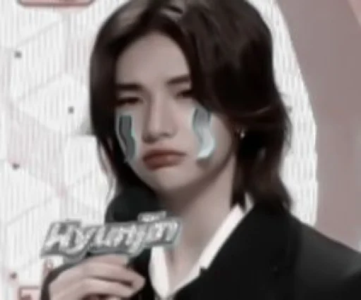 person human face lipstick