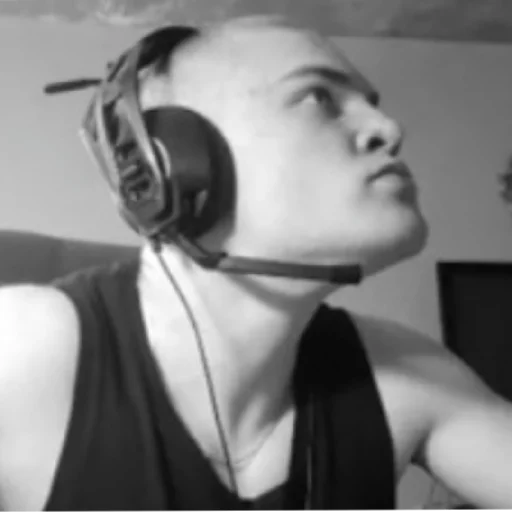 headphones person headset