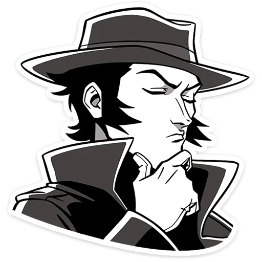 Sticker detectivegeorge - 1