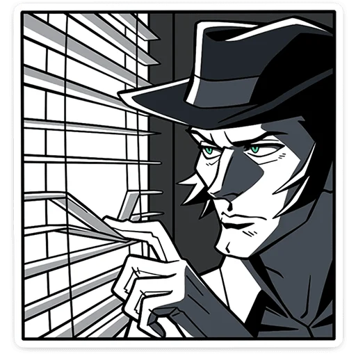 Sticker detectivegeorge - 1