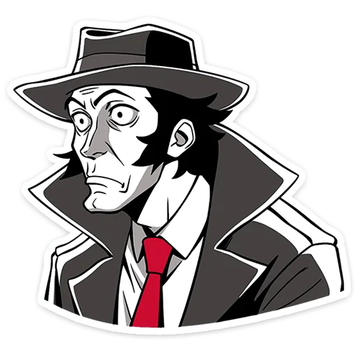 Sticker detectivegeorge - 1
