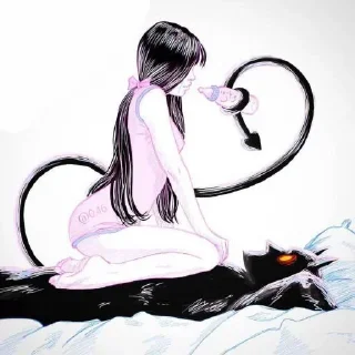 Стикер Адский 👉 @pornostikerys 🔞 - 4