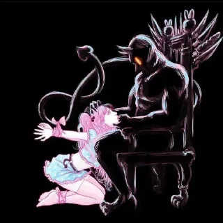 Стикер Адский 👉 @pornostikerys 🔞 - 1