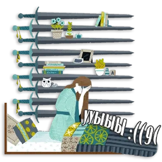 Стикер ТароПак от @DevianTarot - 9