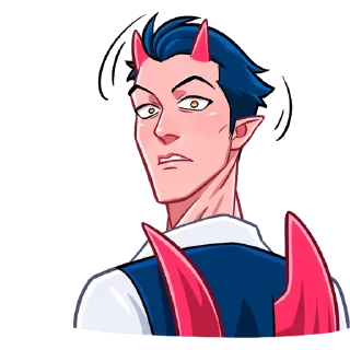 Sticker Дьявол без надписей @TgSticker - 8