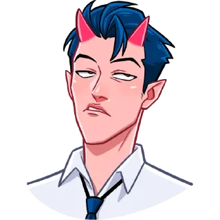 Sticker Дьявол без надписей @TgSticker - 6