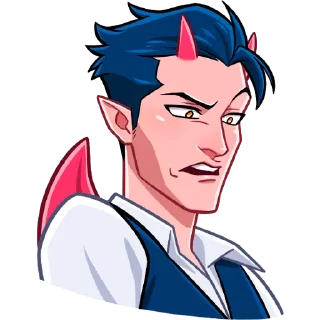 Sticker Дьявол без надписей @TgSticker - 10