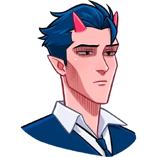 Sticker Дьявол без надписей @TgSticker - 11