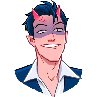 Sticker Дьявол без надписей @TgSticker - 7