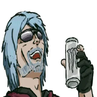 Sticker DMC - Ебанутый триггер - 8