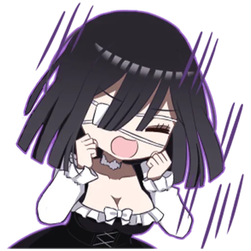 Sticker Дъяволица-тян @tg_sticks - 1