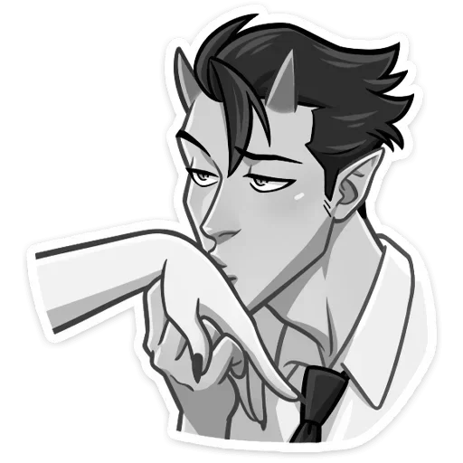 Sticker devildemonessbw - 1