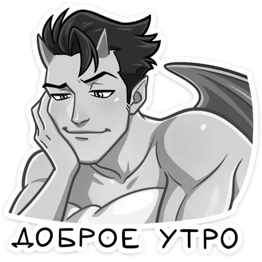 Sticker devildemonessbw - 1