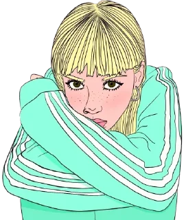 Sticker Girls in drawings @stickersb2b - 5