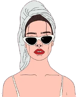 Sticker Girls in drawings @stickersb2b - 4