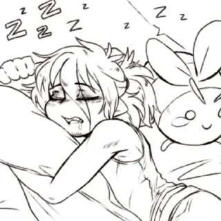 Стикер Деймон - 1