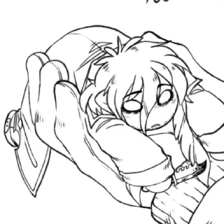 Стикер Деймон - 4