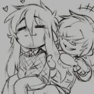 Стикер Деймон - 9