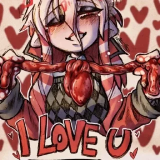 Стикер Деймон - 11