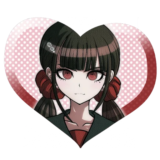 Стикер Danganronpa V3: Hearts @danganronpastickers - 0