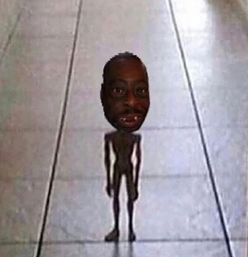 human face ground floor