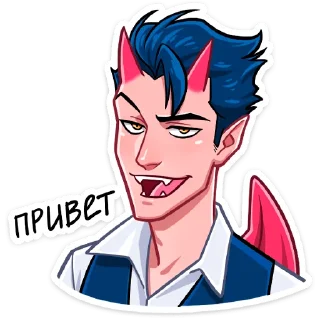 Дьявол :: @stickroom - иллюстрация