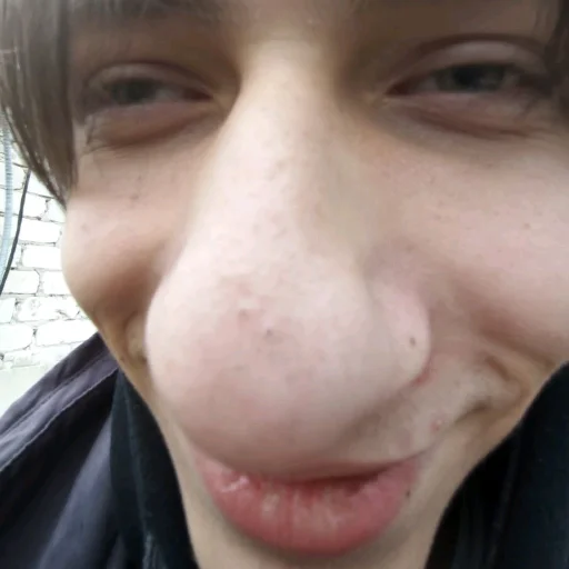 person human face selfie