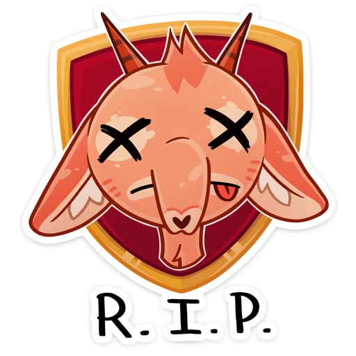 Sticker dikdik_vk - 1