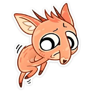 Sticker Дикдик от @TgSticker - 1